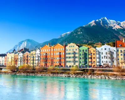 Innsbruck cityscape, Austria