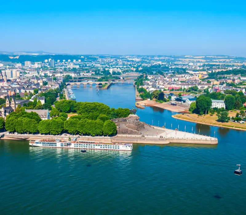 Dreiflüssestadt Koblenz