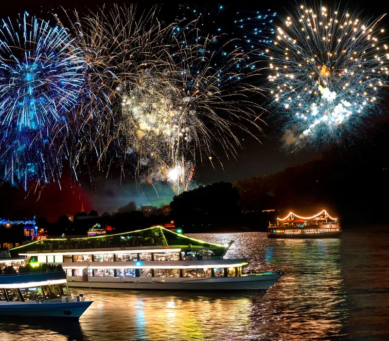 Rhein in Flammen – St. Goar und St. Goarshausen