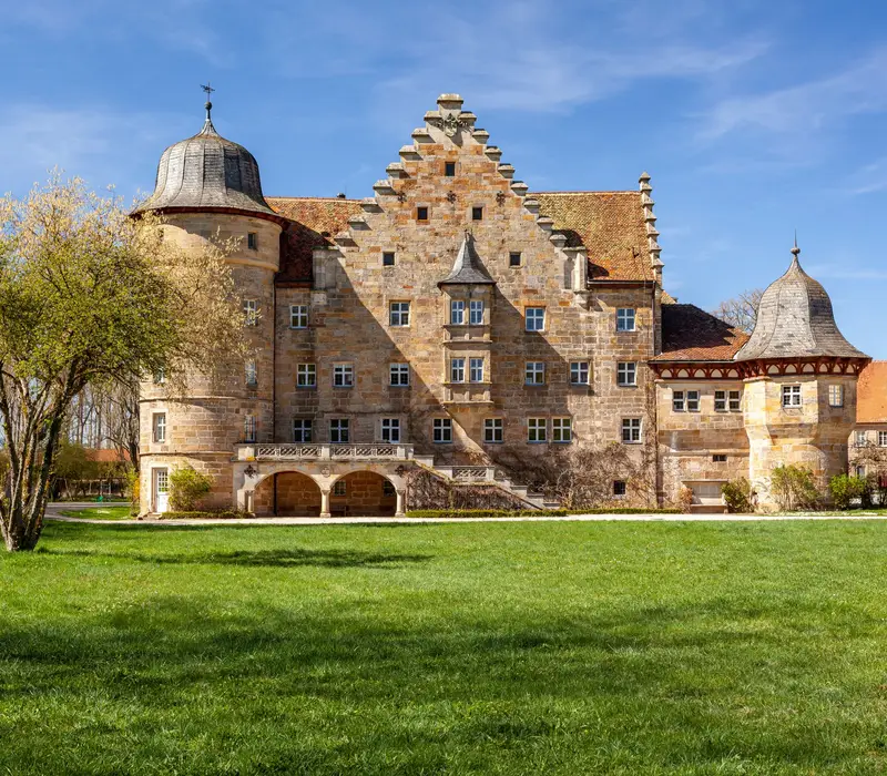 Winterzeit auf Schloss Eyrichshof /Oberfranken
