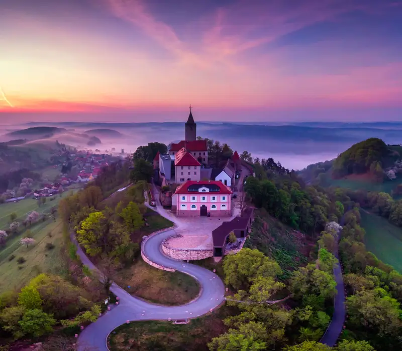 Gänseessen auf der Leuchtenburg